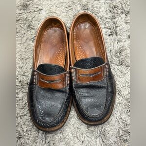 Vintage Men’s Sebago Leather Penny Loafers